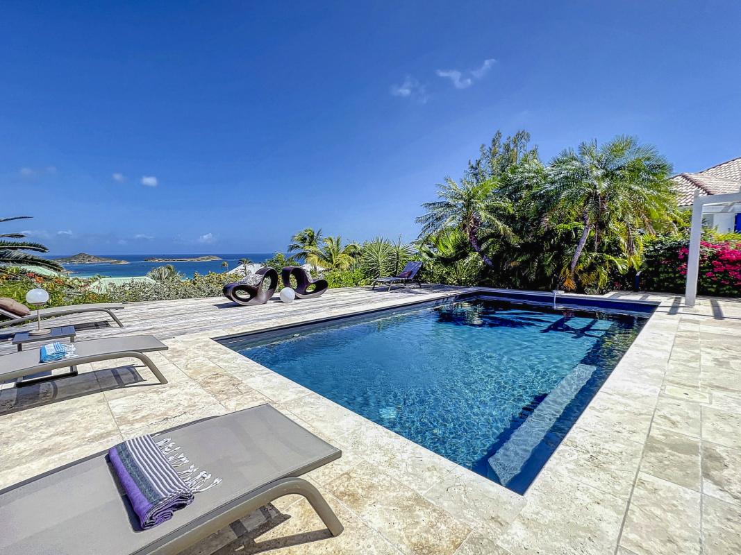 Saint Martin Baie Orientale villa __piscine-3